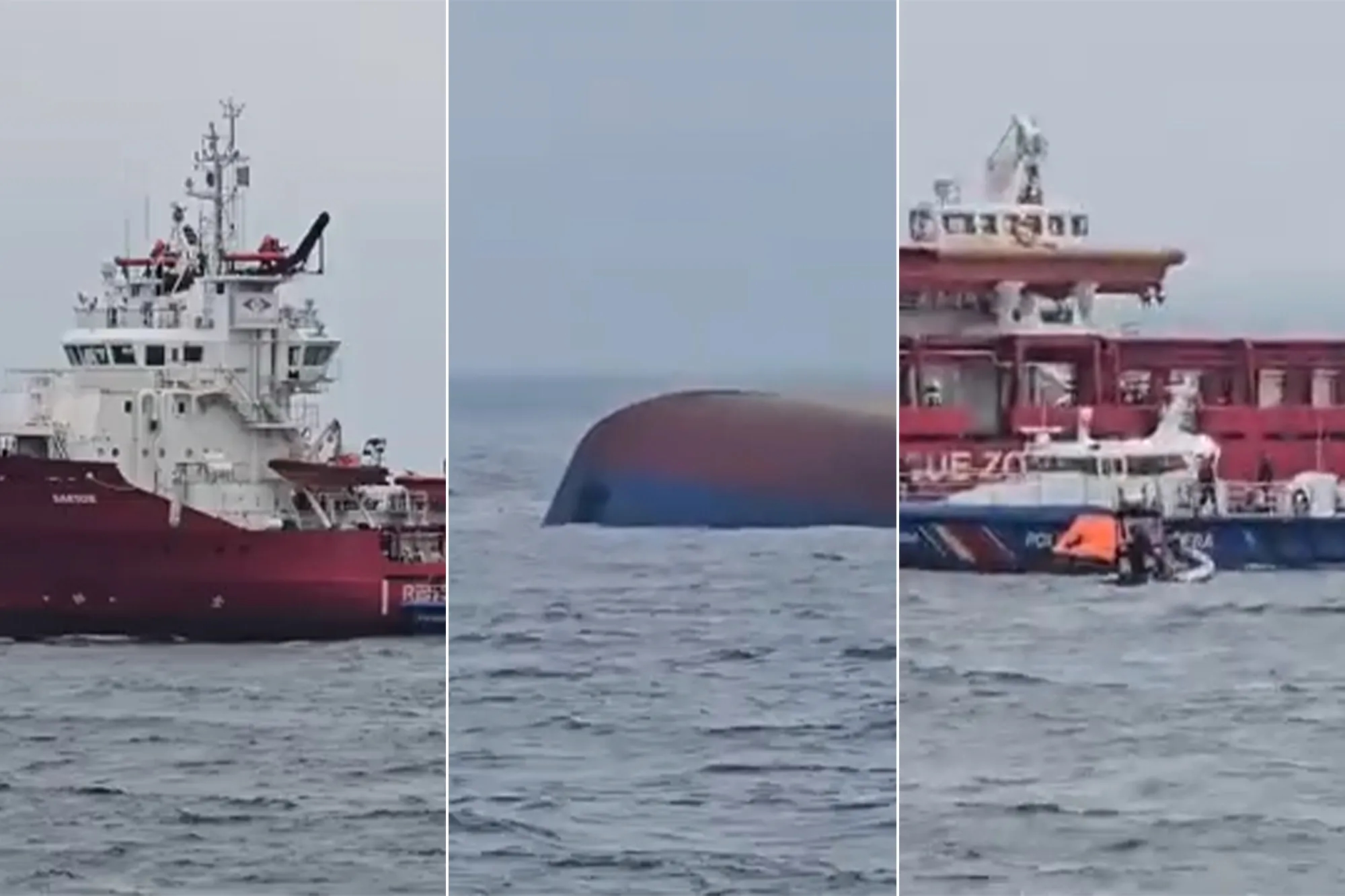 Felborult és elsüllyedhet egy dróntámadásban megrongálódott hajó, több áldozat van