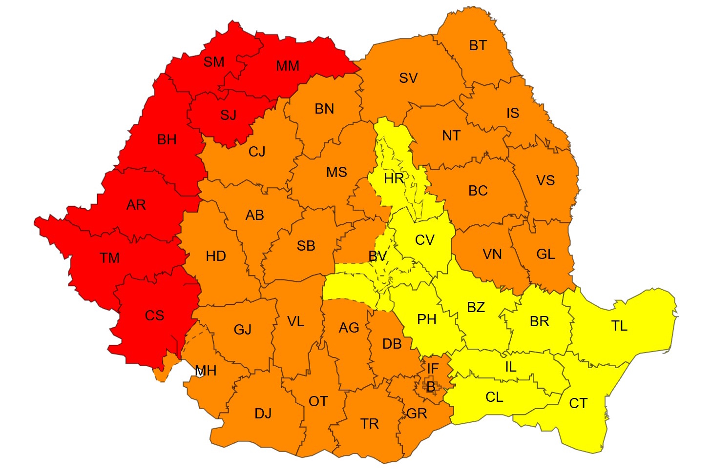 Vörös hőségriasztás Bihar megyében: 40 fok fölé emelkedik a hőmérséklet