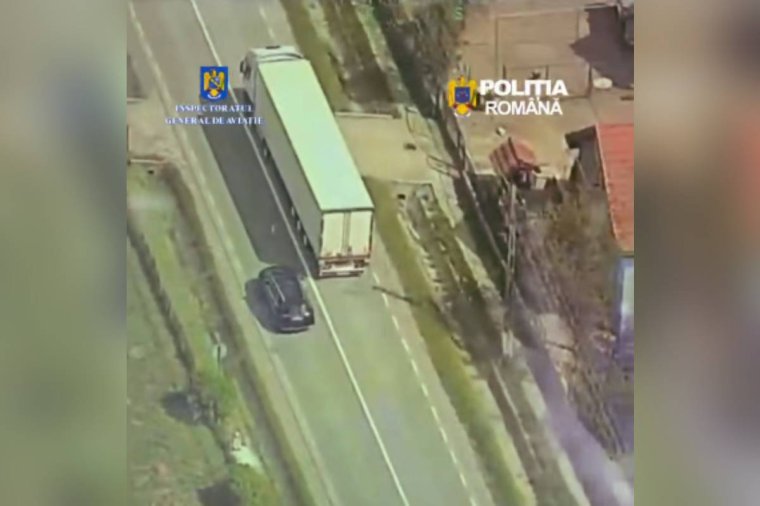 Helikopterből filmezték, ahogy tíz perc alatt négy szabályszegést követ el | VIDEÓ