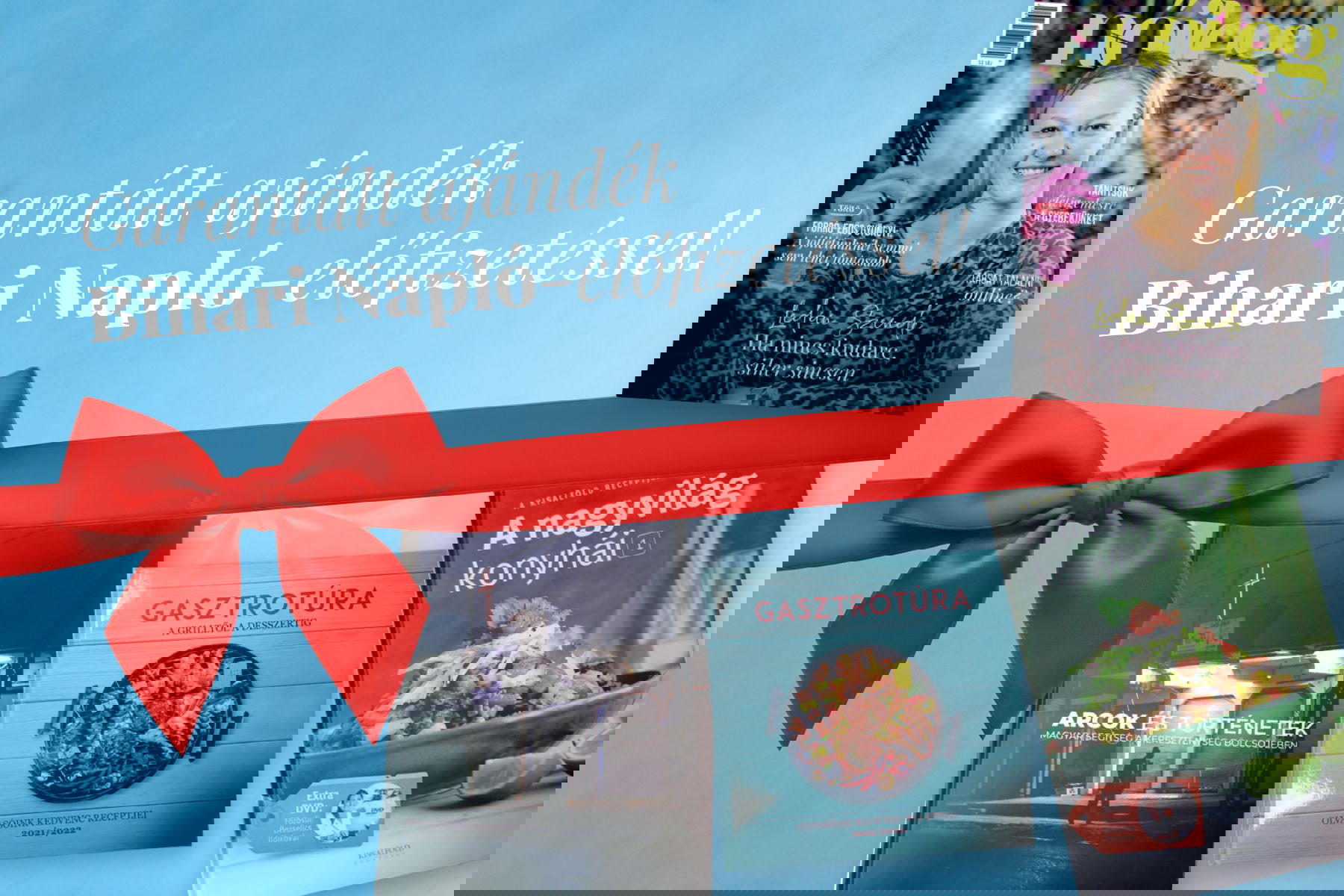 Garantált ajándék 3, 6 vagy 12 hónapos Bihari Napló-előfizetés esetén!