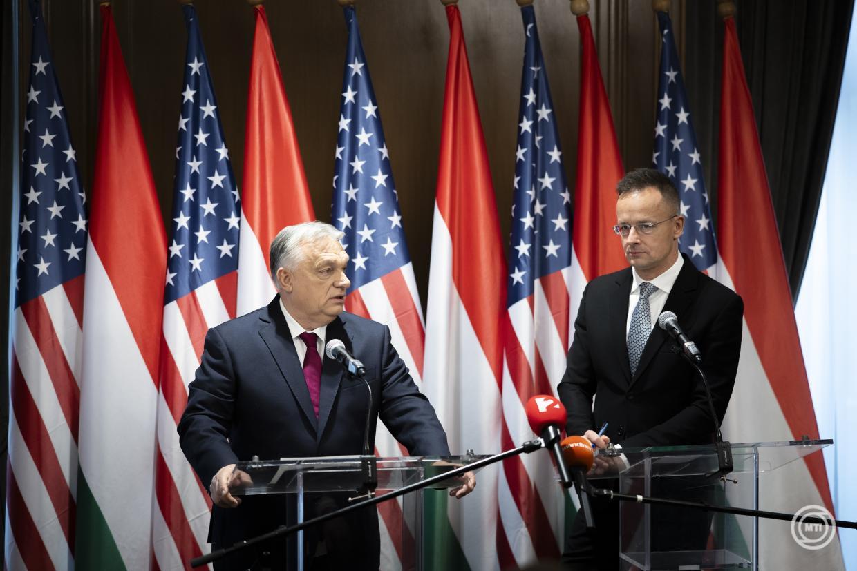 Orbán: teljes mentességet kapott Magyarország az orosz energiahordozók elleni amerikai szankciók alól