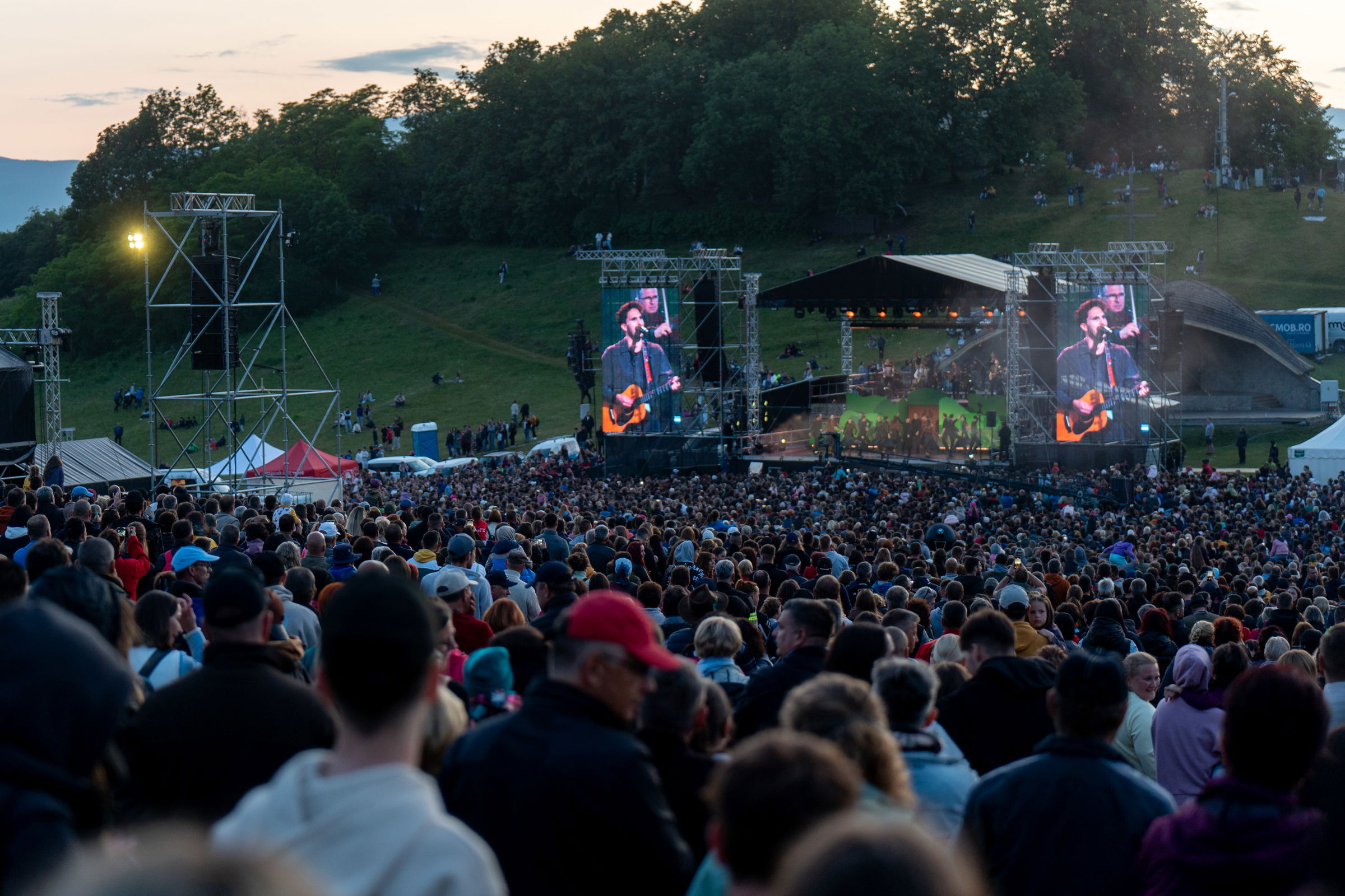 Elképesztő volt a hangulat a csíksomlyói Bagossy-koncerten