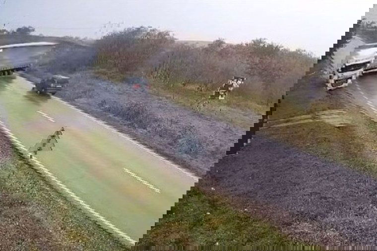 Tragikus közúti balesetet rögzített a térfigyelő kamera Iaşi és Suceava megye határán | Fotók és videó