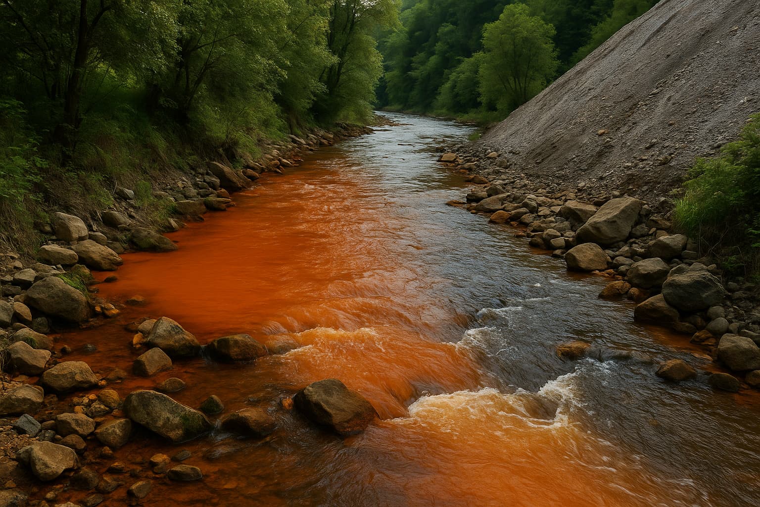 Ellenőrzik azokat a bányákat, ahol fennáll vízszennyezés veszélye