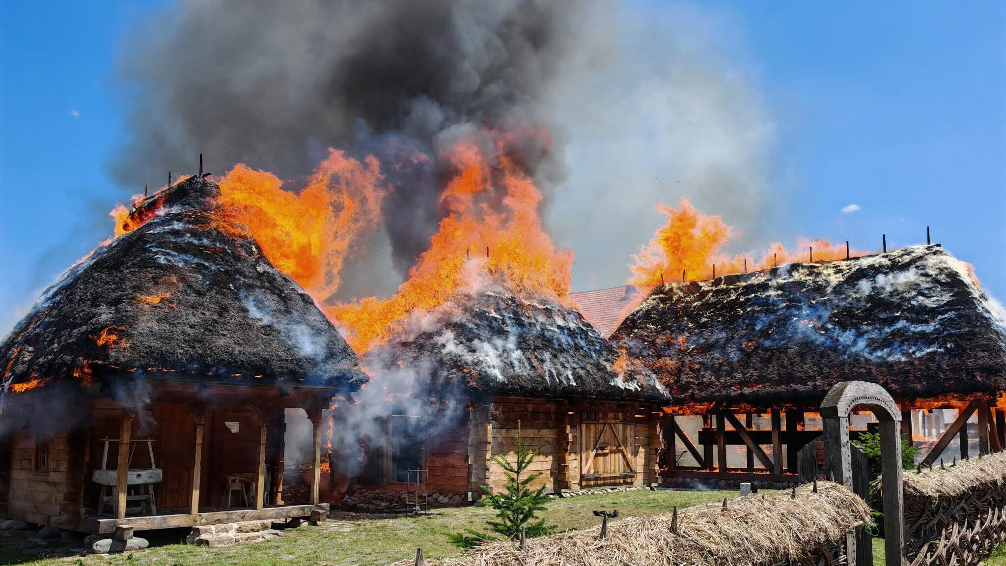 Porig égett egy műemlékként számontartott tájház Szilágy megyében