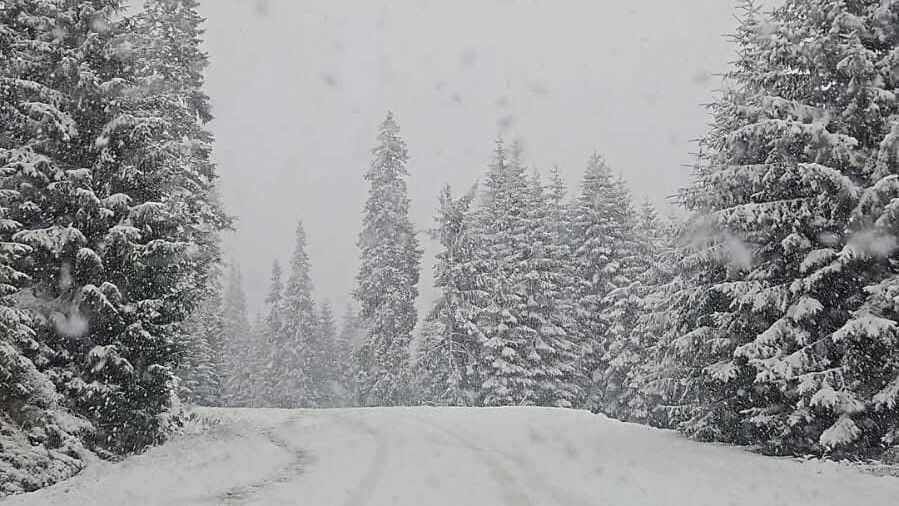 Több helyen havazott az országban, Biharfüreden havas esővel búcsúzik a szeptember