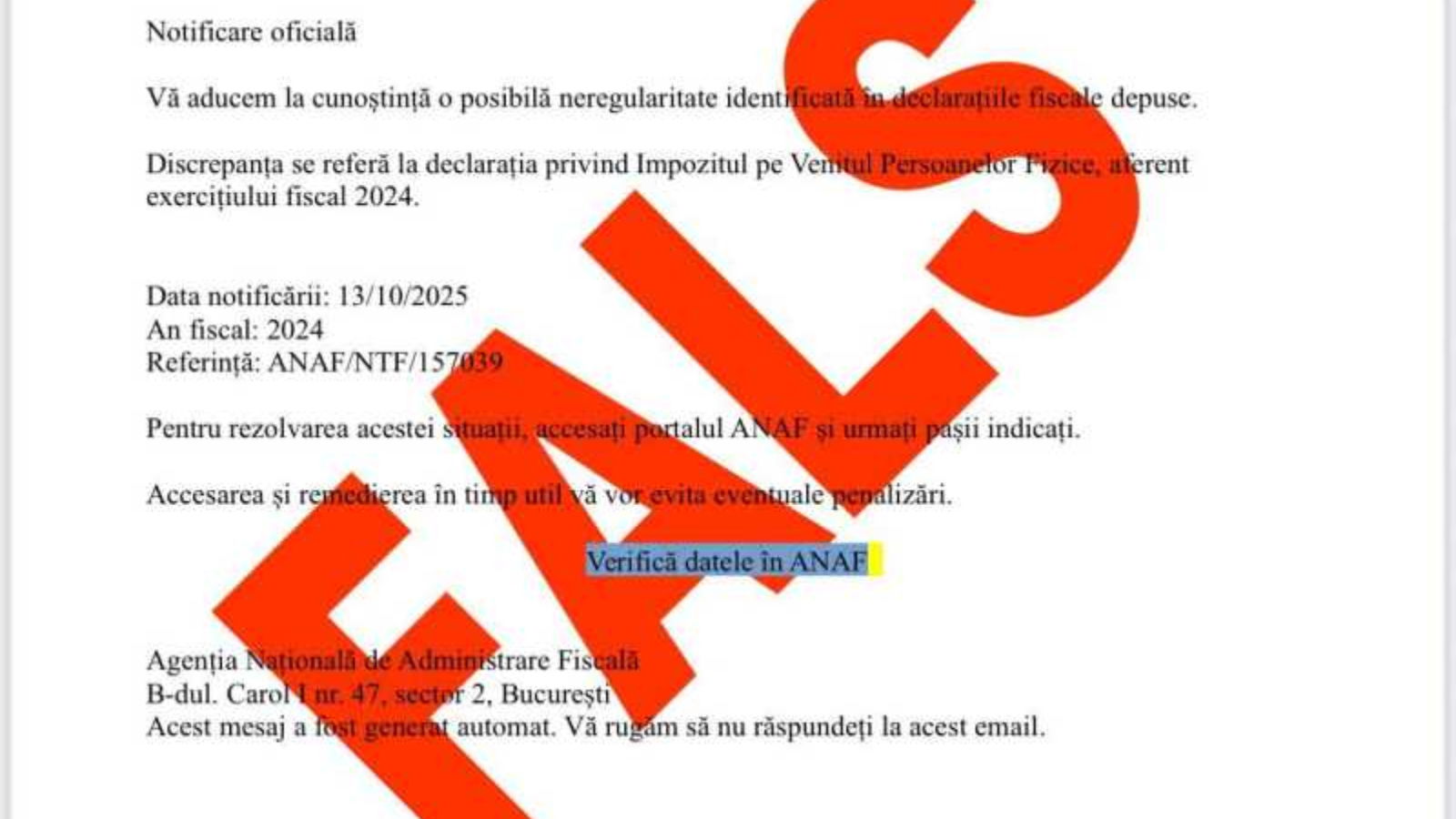 Az adóhatóság nevében küldött hamis e-mailekre figyelmeztet az intézmény