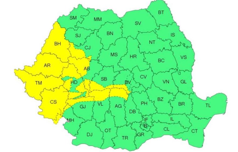 Felerősödő szélre figyelmeztető riasztást adtak ki a meteorológusok, Bihar megye is érintett