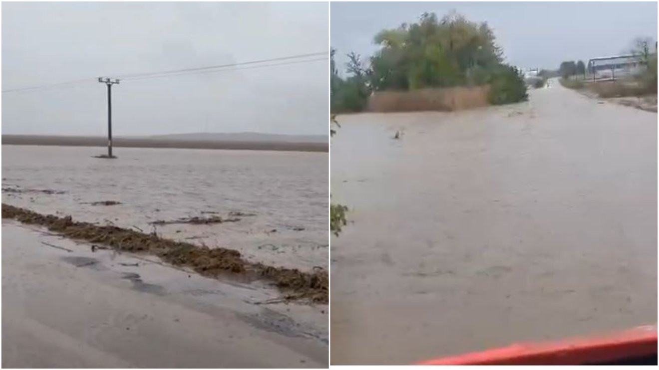 FRISSÍTVE | A katonai tűzoltóknak sikerült megmenteniük az ár által elsodort autó sofőrjét
