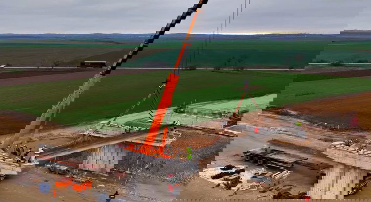 Már szerelik az autópálya hídgerendáit Bisztraterebes és Bihar között│Videó