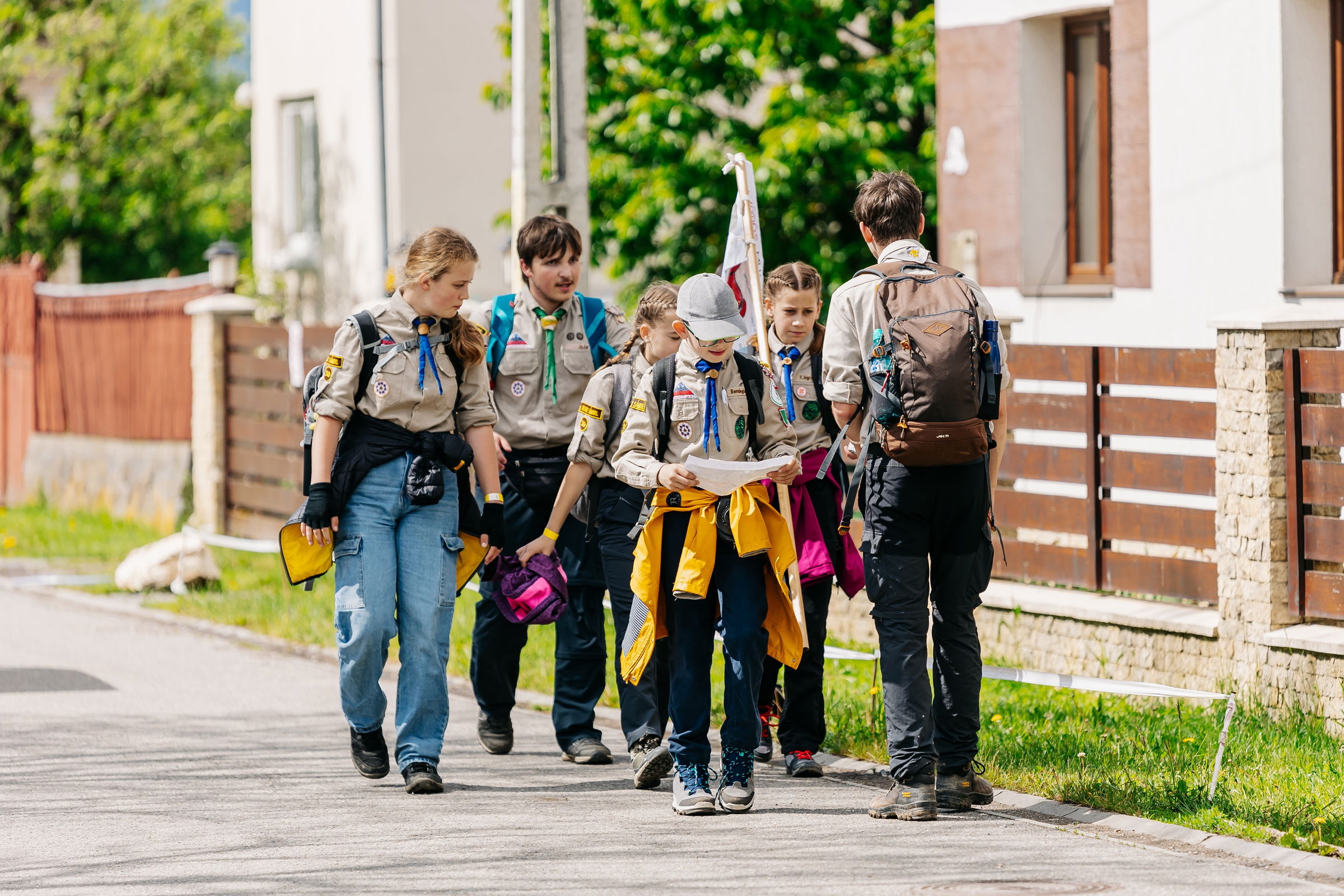 Cserkészvetélkedő és jubileumi emléknap Gyergyószárhegyen