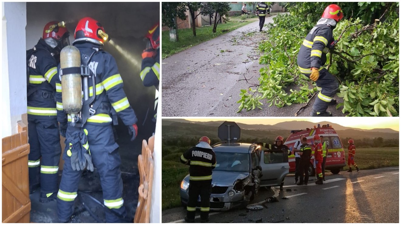 Két nap alatt több mint 120 bevetésük volt a Bihar megyei tűzoltóknak