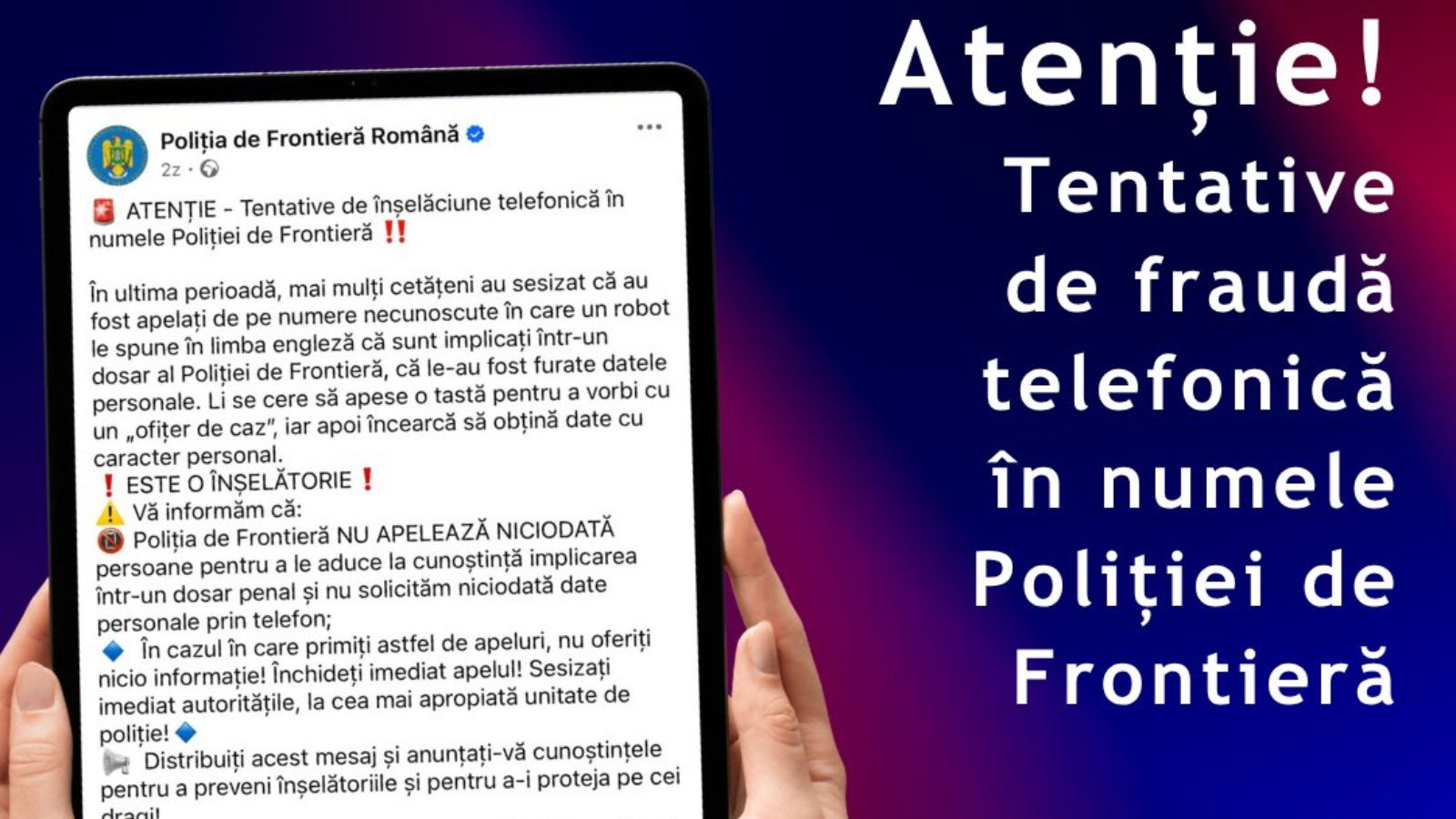 A határrendészet nevében kezdeményezett hamis telefonhívásokra figyelmeztet a kiberbiztonsági igazgatóság