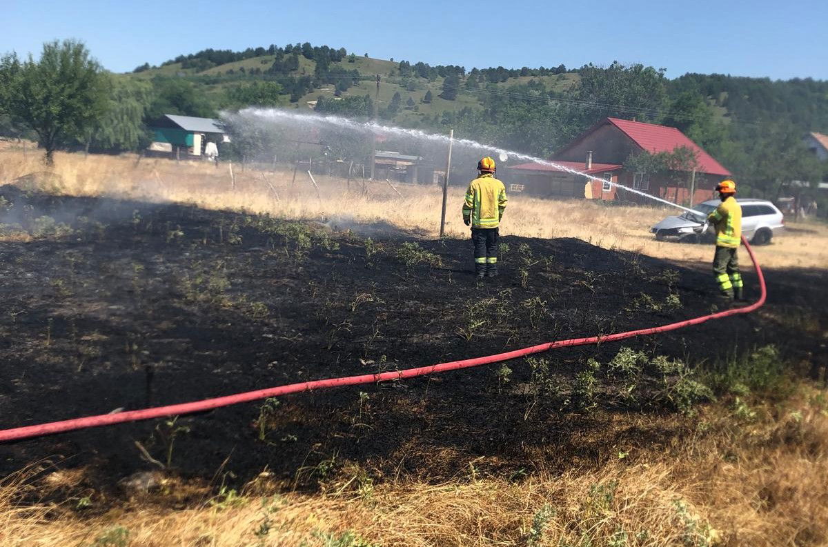 Továbbra is magas a tarlótüzek száma Bihar megyében