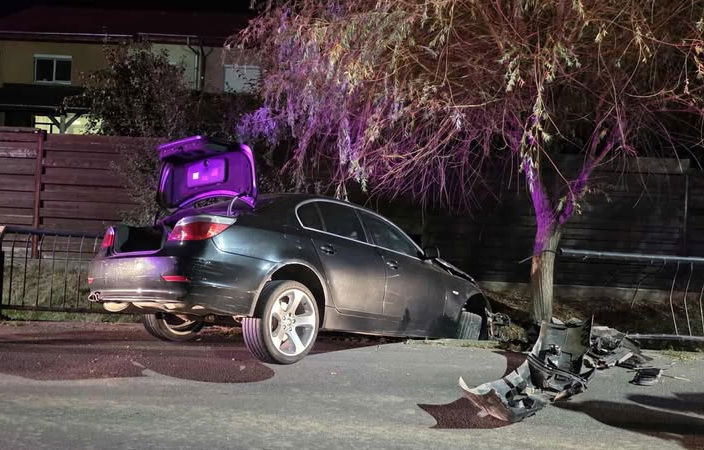 Gyorshajtás okozta baleset történt Váradon