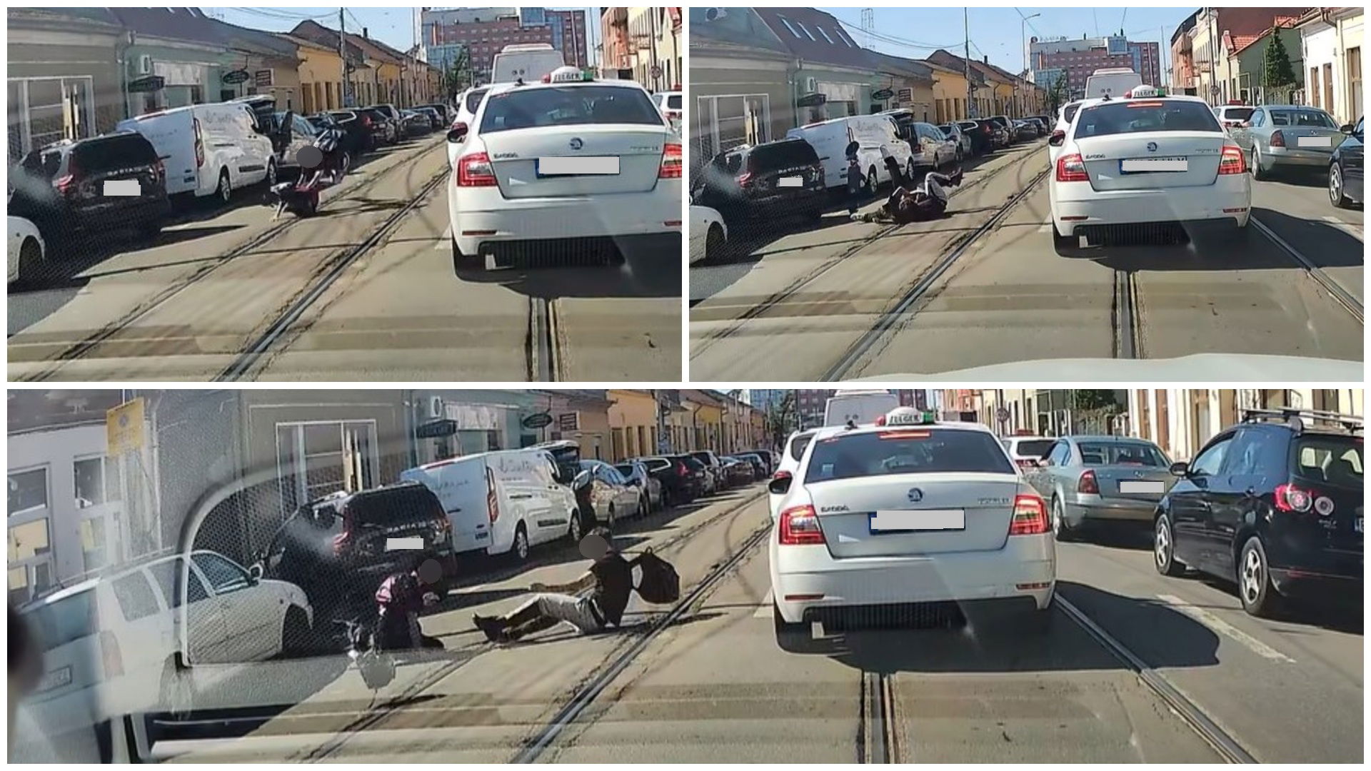 Keresi a közúti rendőrség az elektromos rollerrel felbukó fiúkat | VIDEÓ