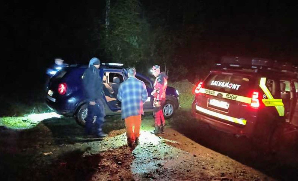 Enyhe hipotermiás állapotban hoztak le egy ukrán férfit a Máramarosi-havasokból