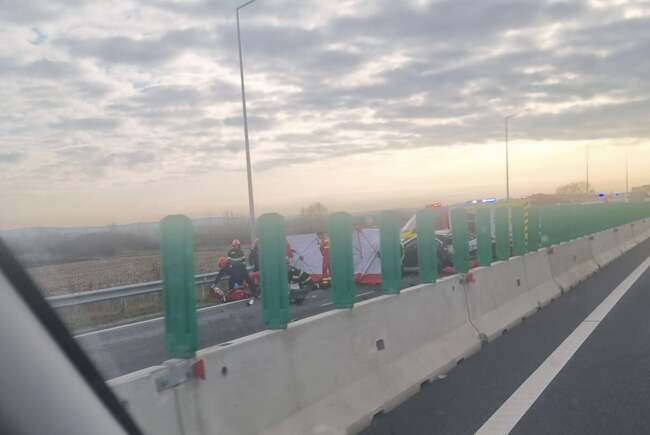 Halálos közúti baleset történt a borsi összekötő gyorsforgalmi úton