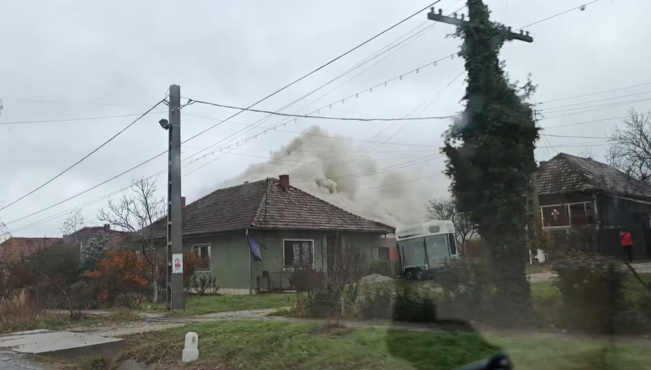 Kigyulladt egy állatorvosi rendelő Harangmezőn│VIDEÓ