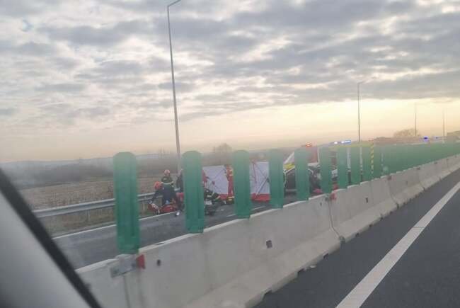 Halálos közúti baleset történt a borsi összekötő gyorsforgalmi úton