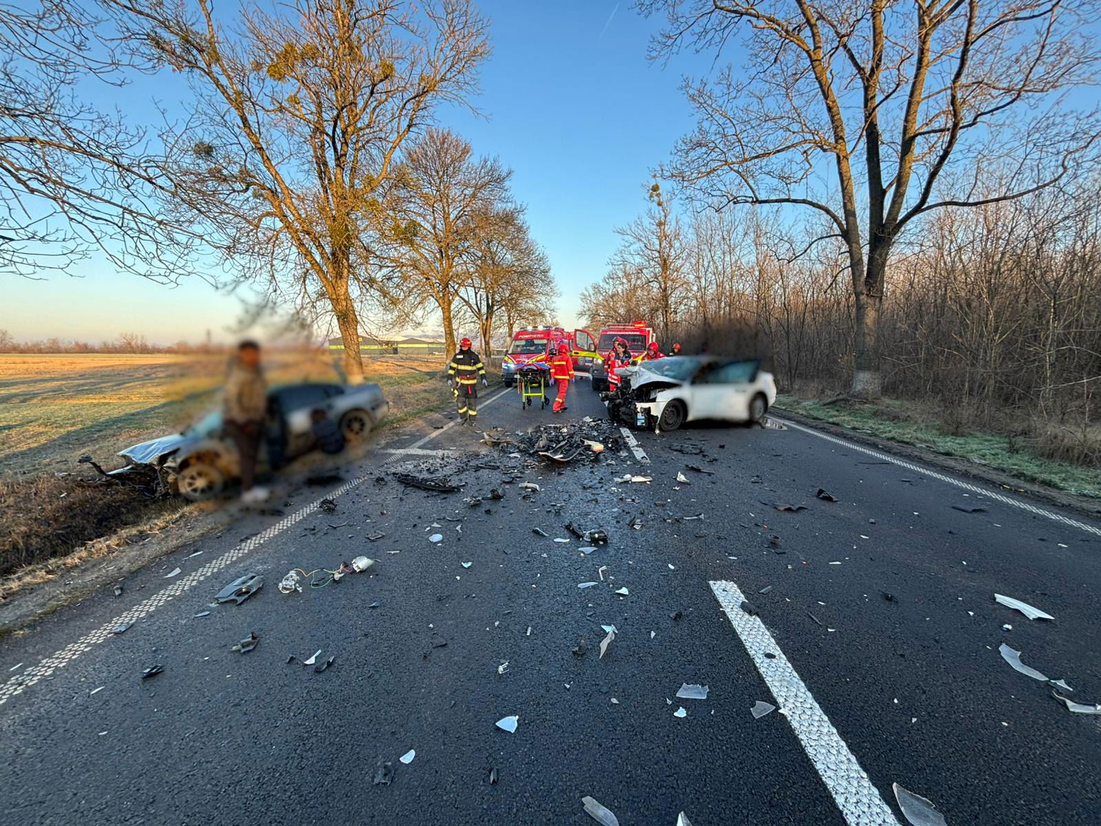 FRISSÍTVE | Két férfi és egy nő került kórházba a körösgégényi baleset miatt