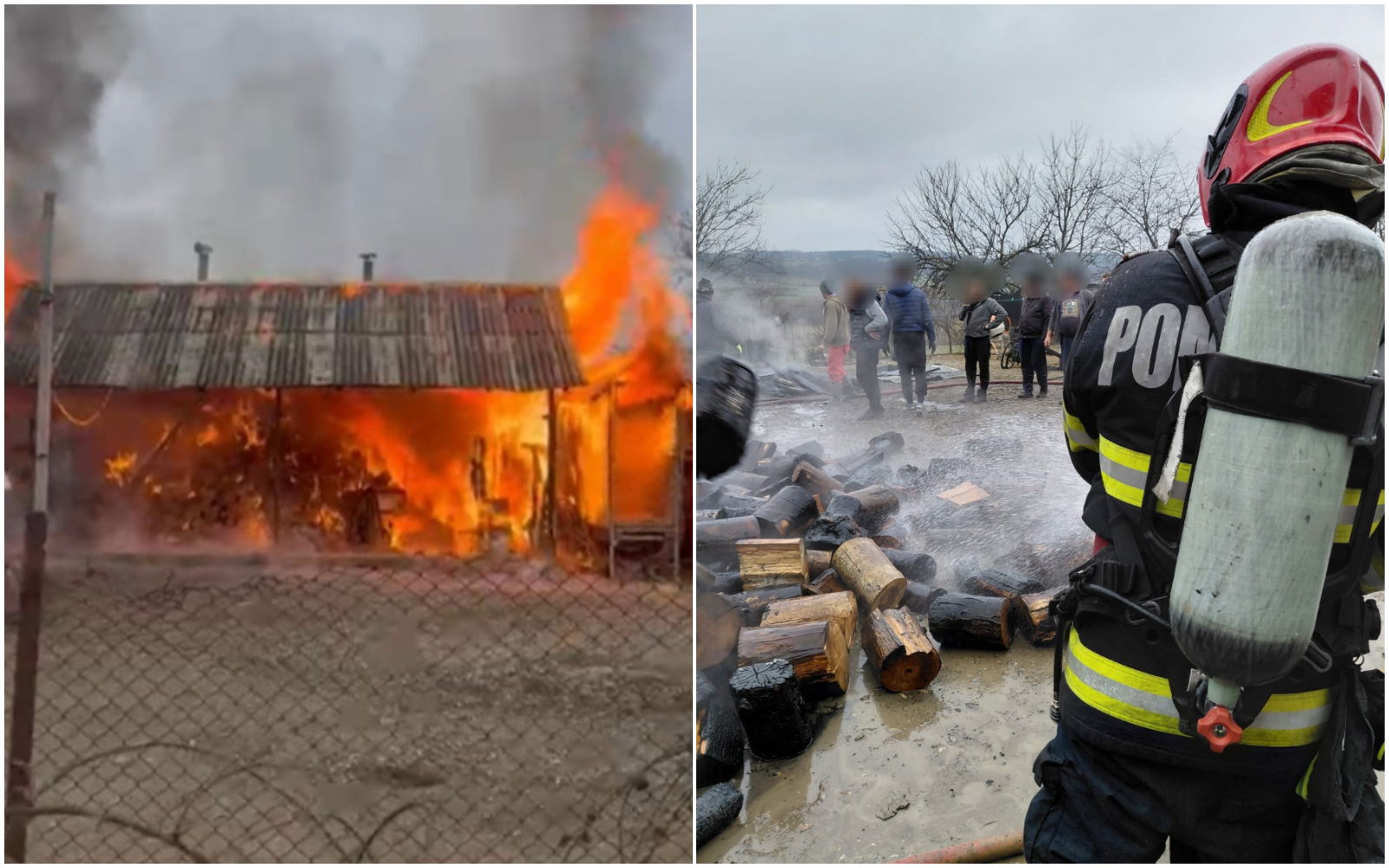 Heves tűz pusztított egy nánhegyesi gazdaságban, jelentős anyagi kár keletkezett