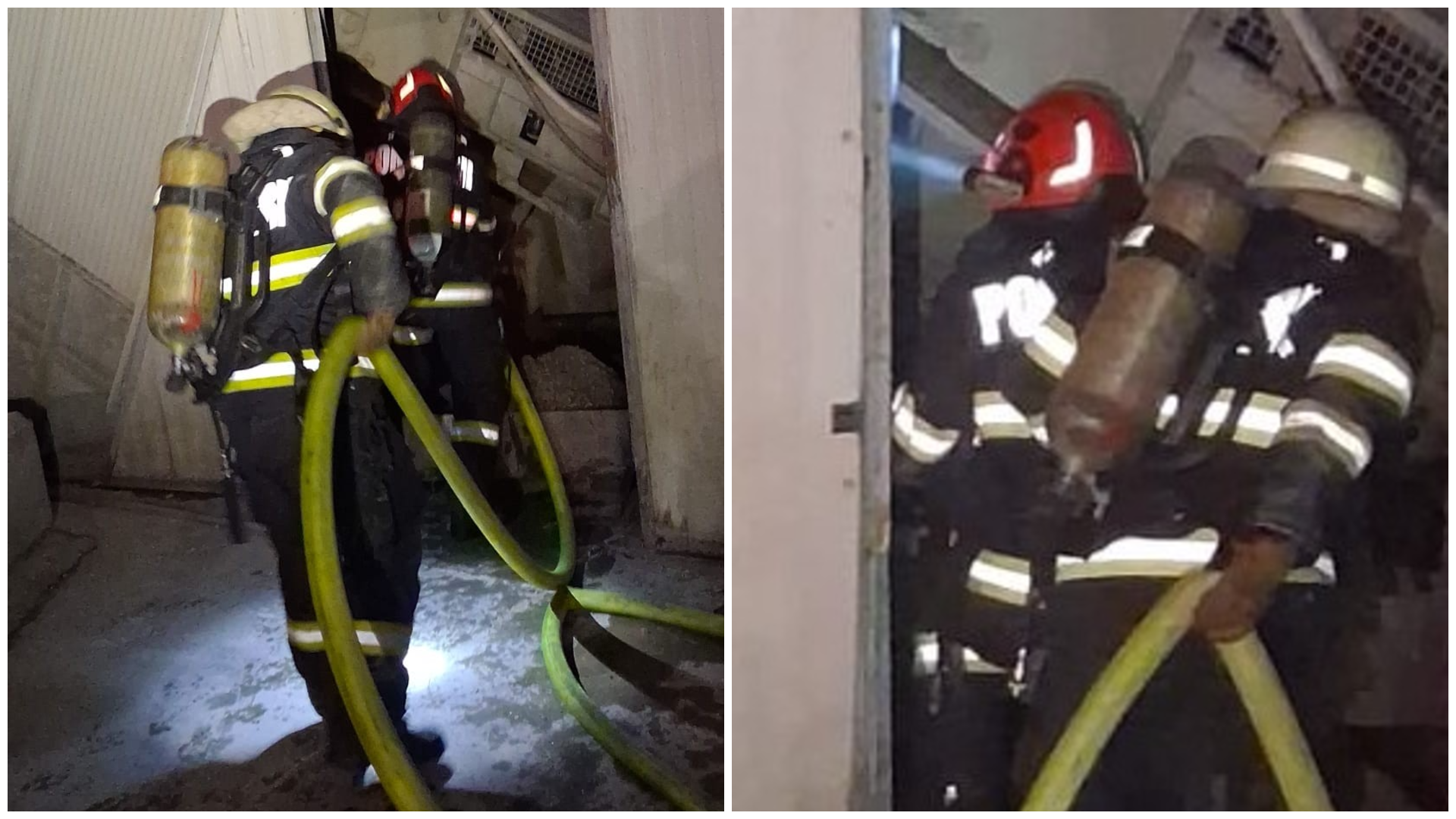 Kigyulladt egy betongyár Nagyváradon   