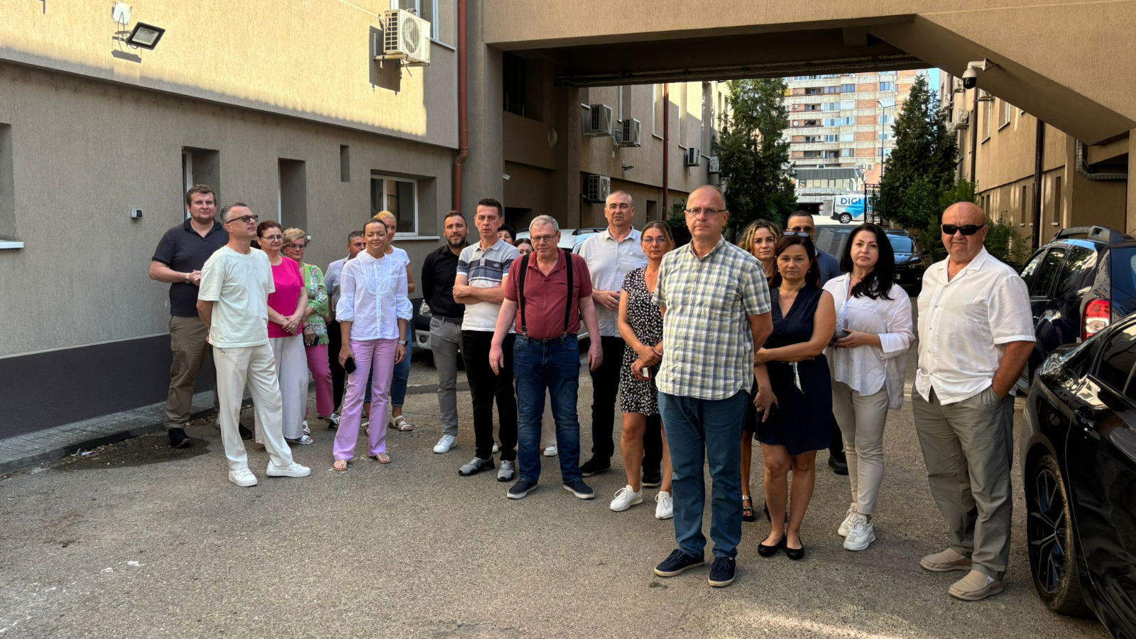 Nagyváradon is tiltakoztak az adóhivatal dolgozói