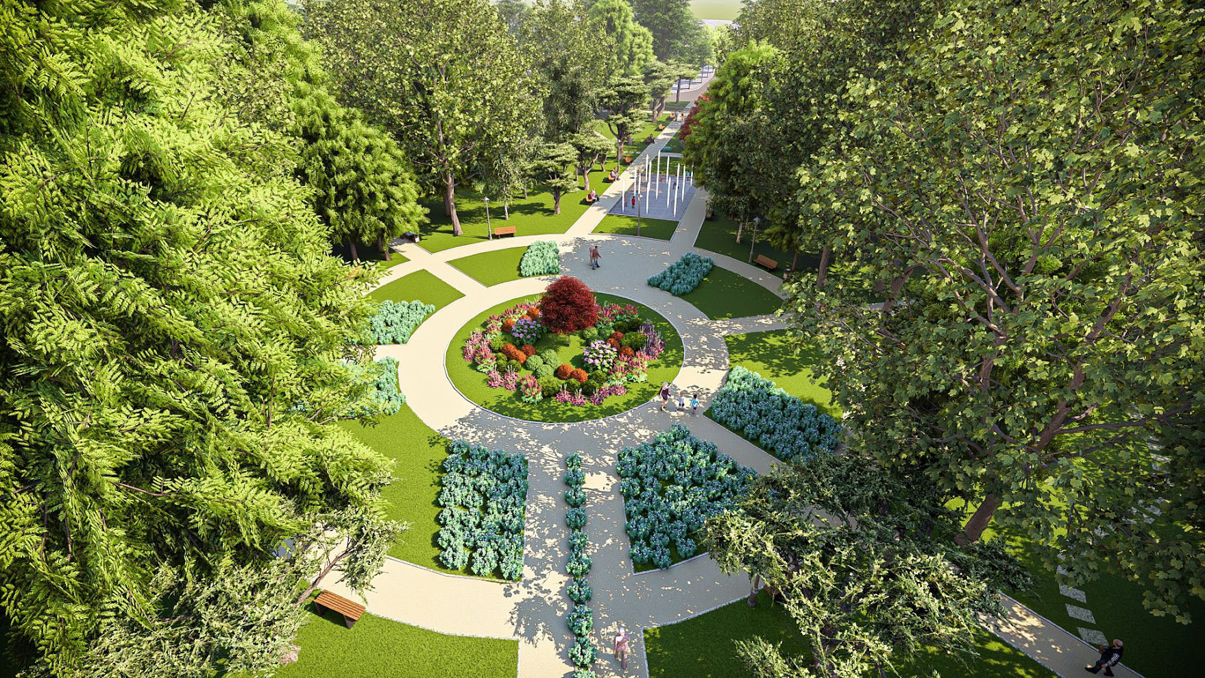 Nyárra befejeződik a váradi parkok felújítása