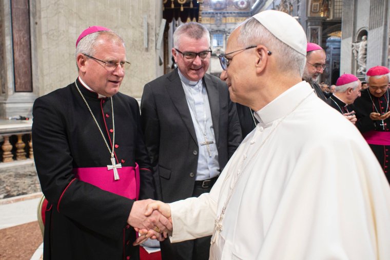 Hívei jókívánságait tolmácsolta a pápának Böcskei László nagyváradi megyés püspök