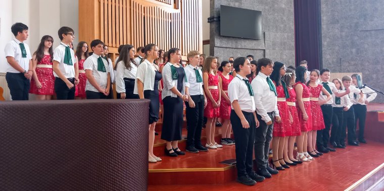 Koncerttel búcsúztatták a tanévet a Szacsvay-iskola kórusai