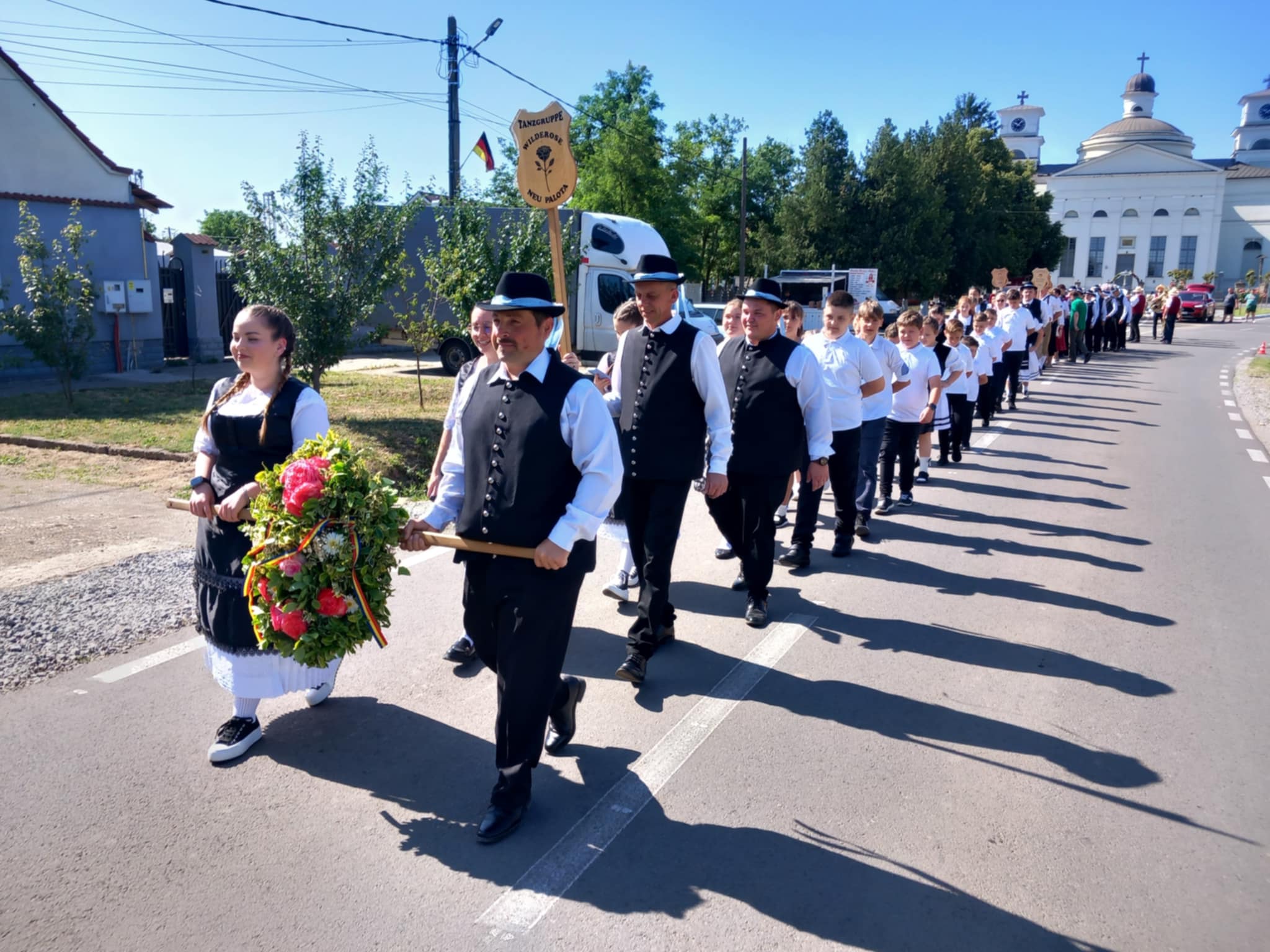 Kirchweih: hitüket ünnepelték az újpalotai sváb katolikusok