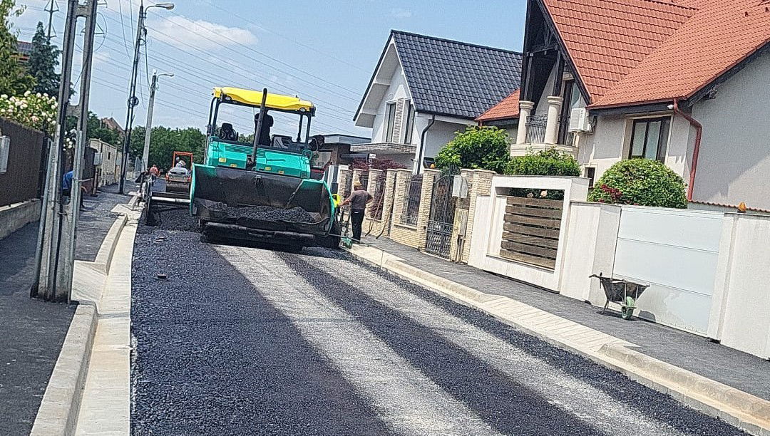 Nagyváradi célkitűzés: minden lakott, korszerűsítetlen utcát leaszfaltoznak 2028 végéig