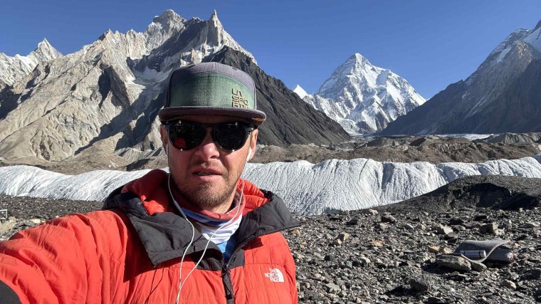 K2-expedíció: Varga Csaba a 2-es táborból jelentkezett be | Videó