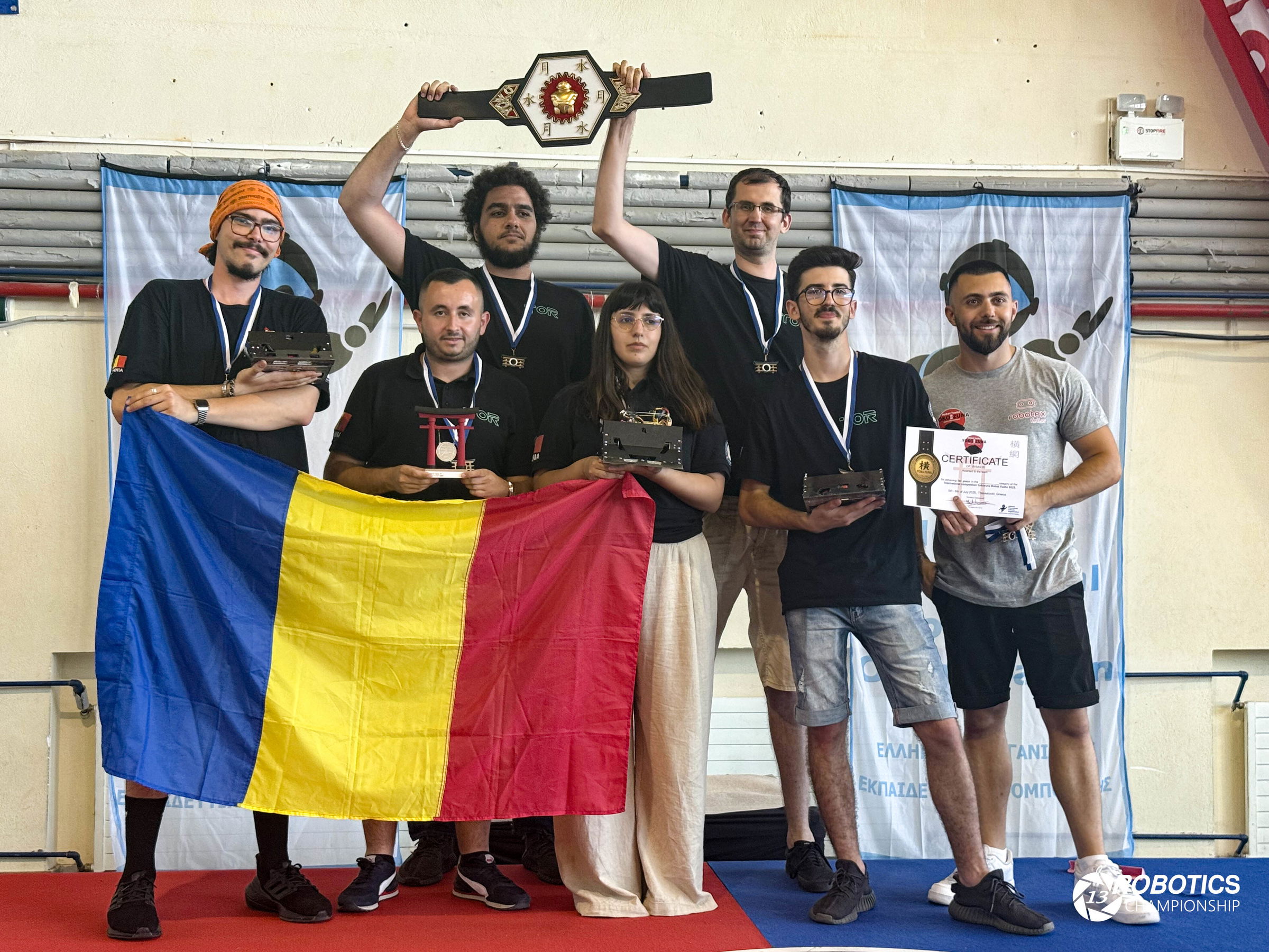 Váradi robotikasikerek Görögországban