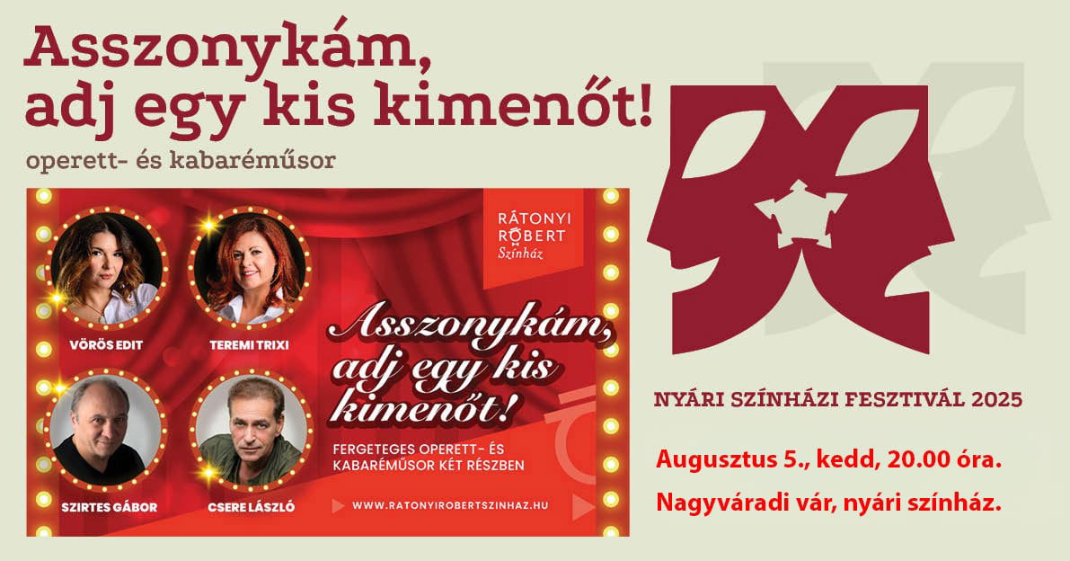 Elmarad a ma esti nyári színházi előadás