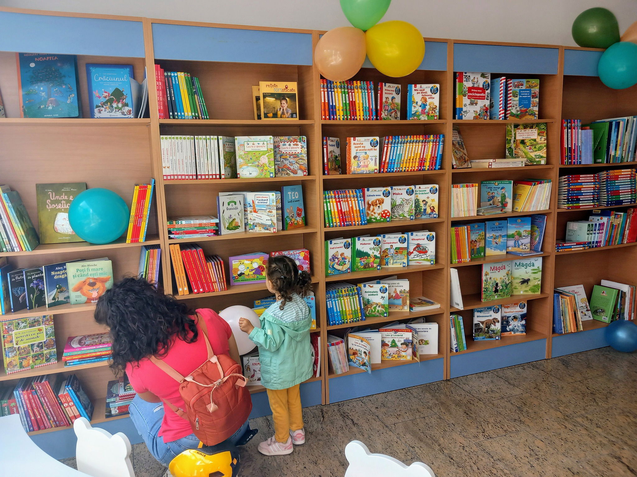 Könyvtárfiók nyílt a váradrogériuszi Gyermekvárosban