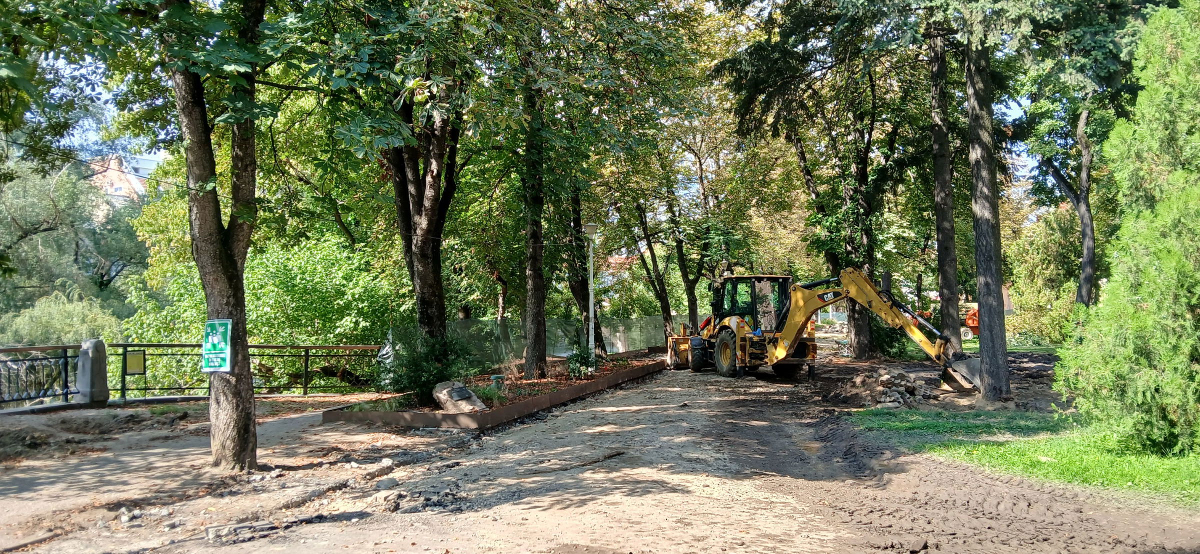 Egyszerre újul meg több park is Nagyváradon