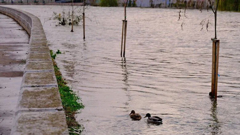 Elsőfokú árvízvédelmi készültséget rendeltek el a hidrológusok az ország nyugati részében