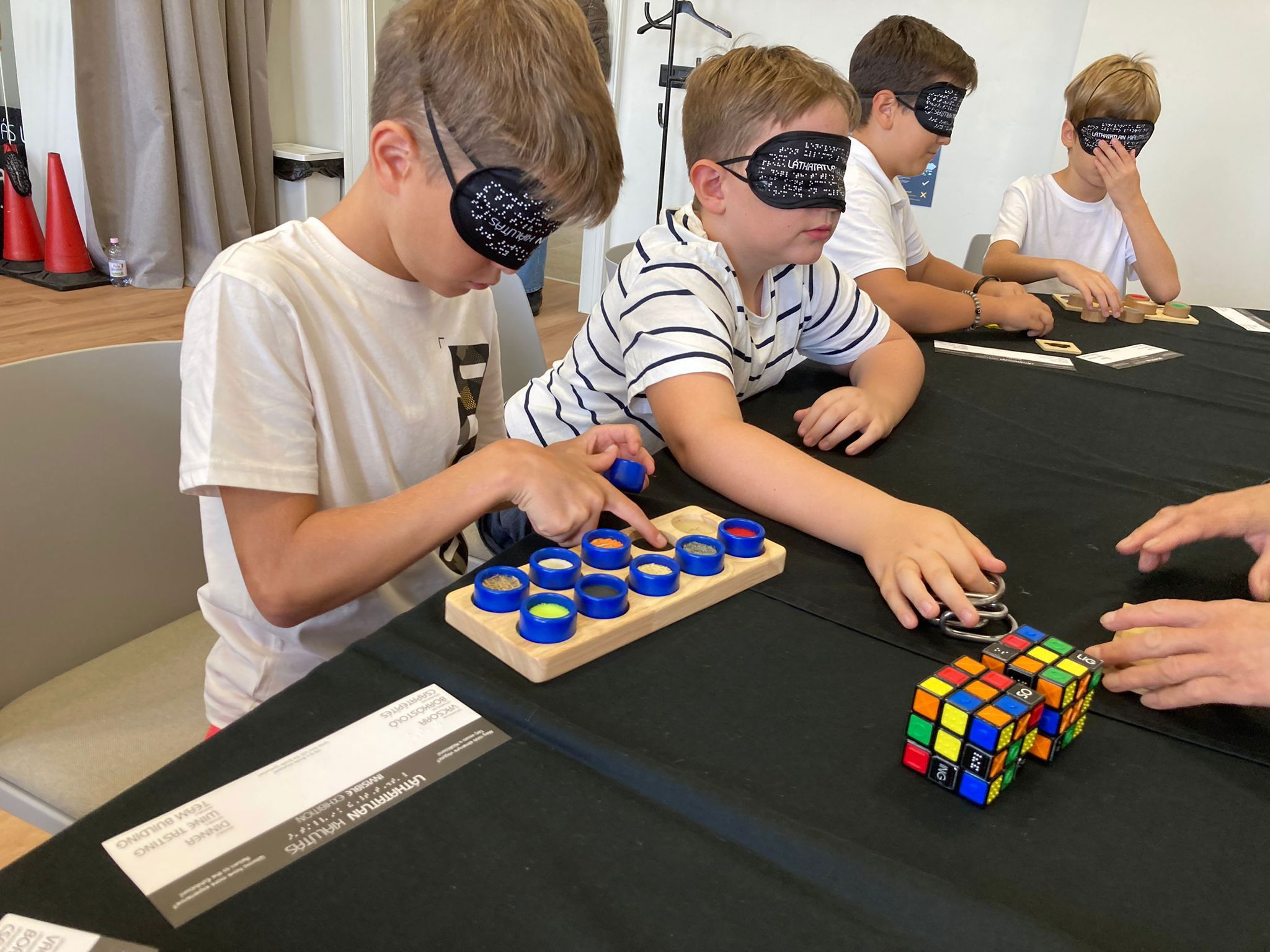 Nagyváradon járt a Láthatatlan kiállítás