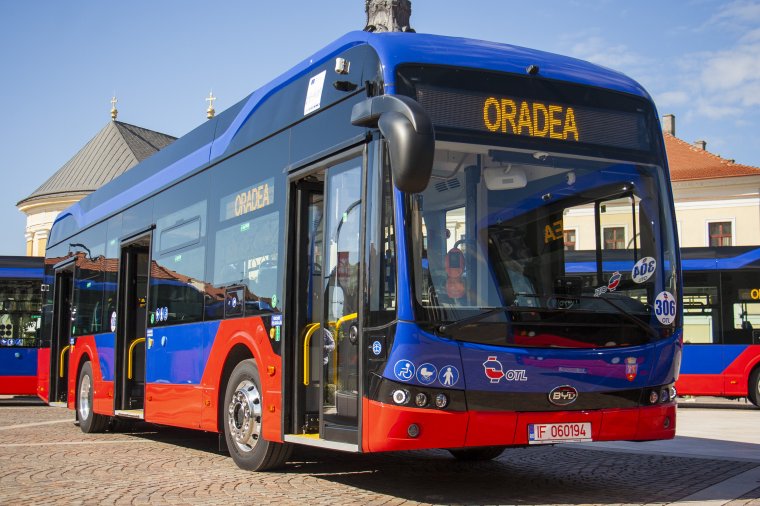 Harminc elektromos járművel bővült Várad buszflottája