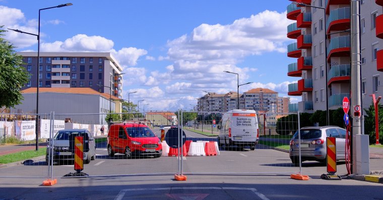 Már tudni, mikor nyitják meg újra az Oneștilor utcai körforgalmat