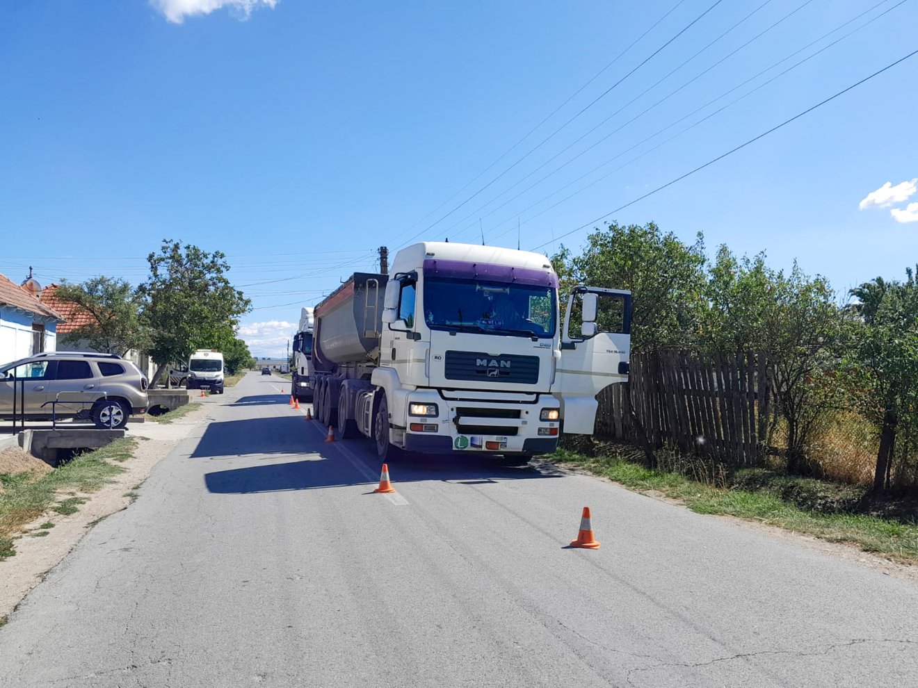 Túlsúlyos rakományok miatt büntettek Bihar megye útjain