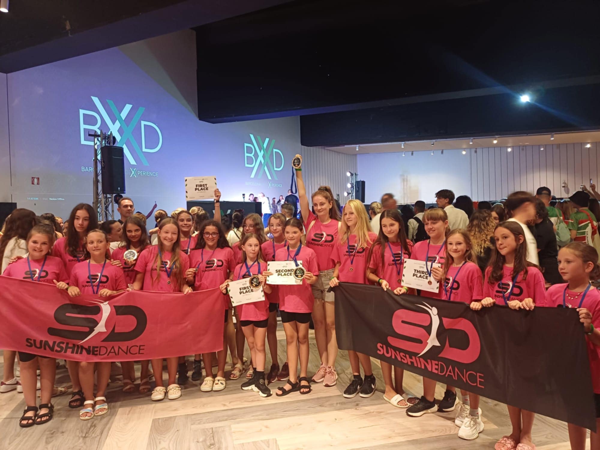 Fényesen ragyogott a Sunshine Dance a barcelonai világversenyen