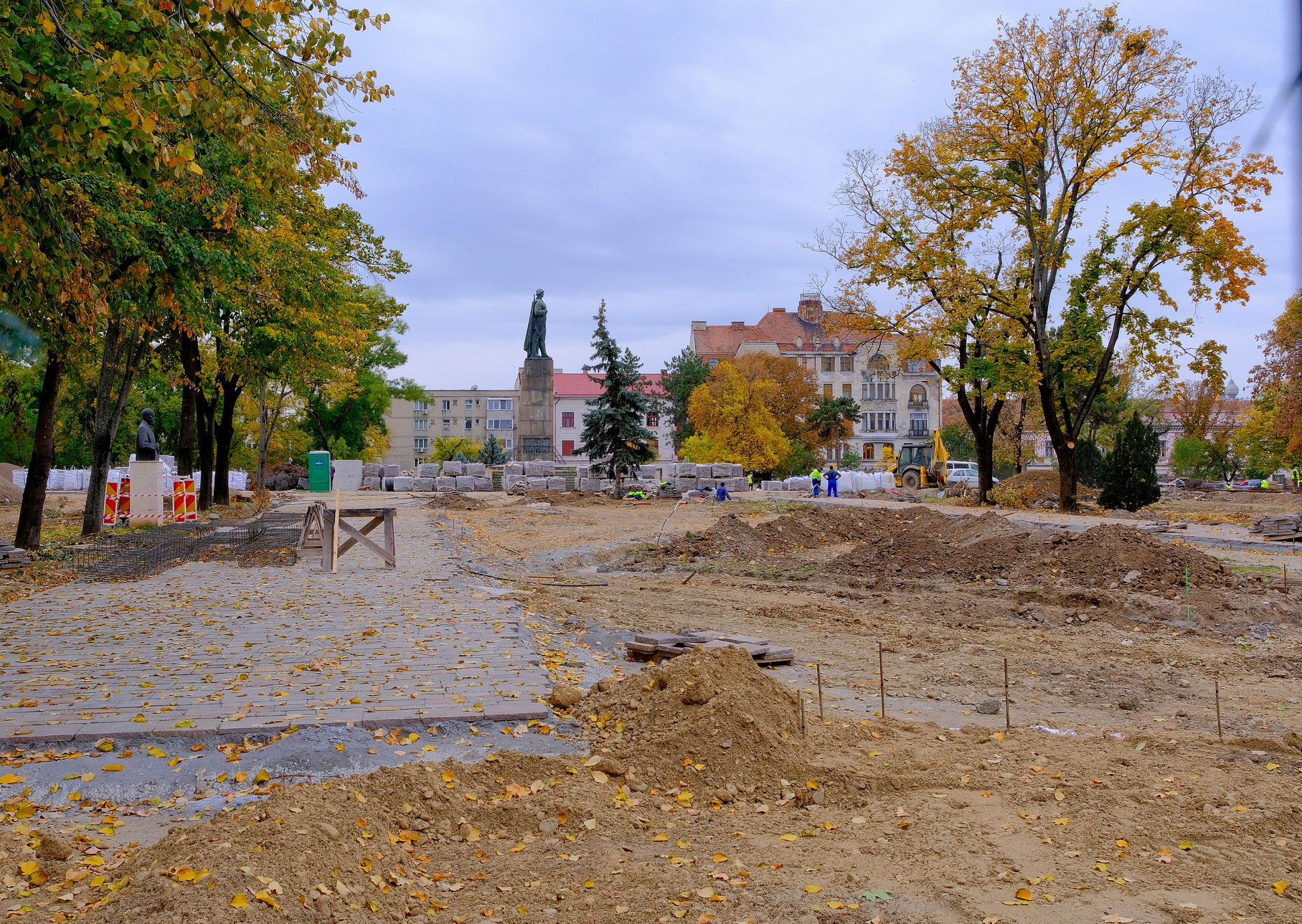 Átalakulóban van Nagyvárad legnagyobb parkja