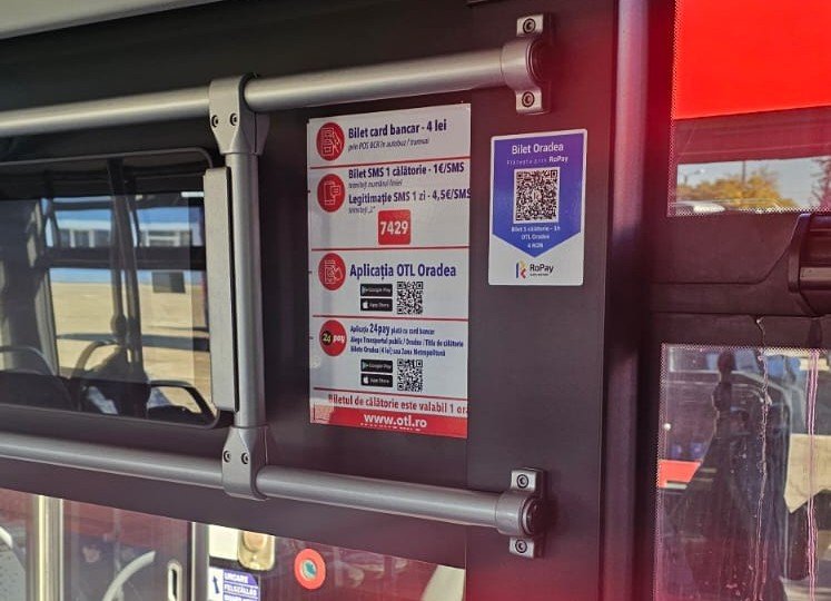 Nagyvárad az első romániai város, ahol QR-kóddal is fizethetők a busz- és villamosjegyek