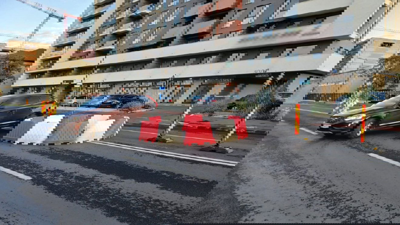 Hasznosnak bizonyul a Körös utcai, ideiglenes körforgalom | VIDEÓ