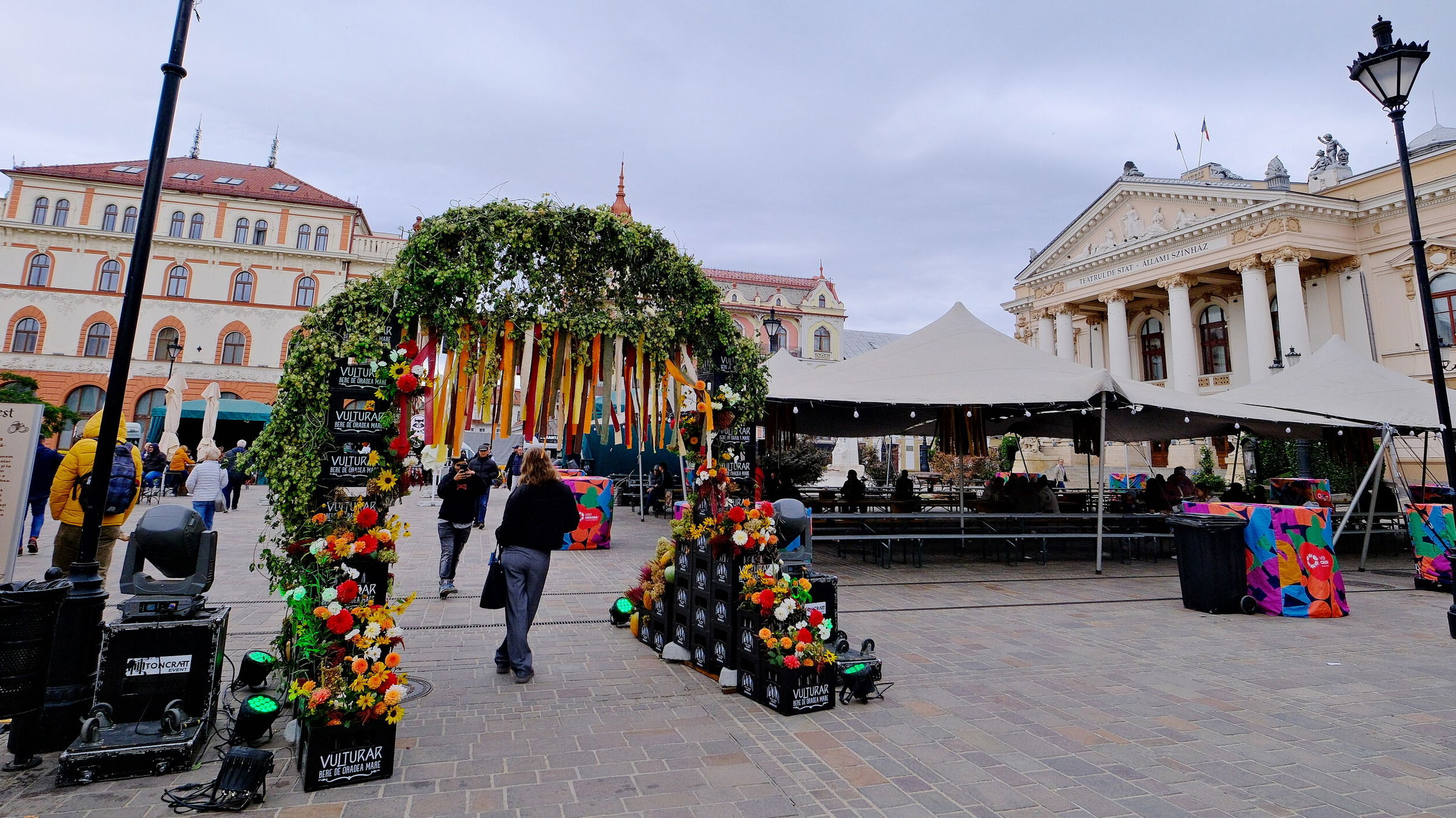 Megkezdődött az OktoBersFest Nagyvárad központjában