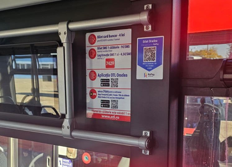 Nagyvárad az első romániai város, ahol QR-kóddal is fizethetők a busz- és villamosjegyek