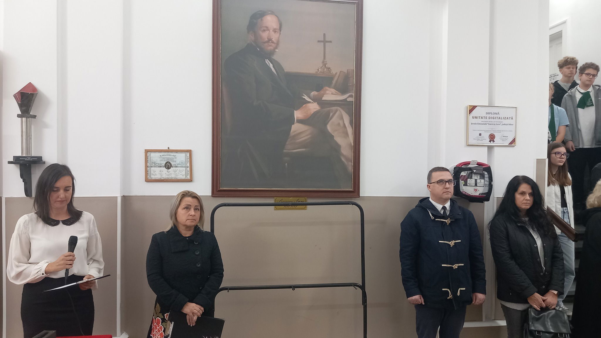 Szacsvay Imre mártír jegyzőre emlékeztek a róla elnevezett iskolában